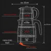 Bollitore per tè in vetro Schäfer 1,8/0,8 litri 2200W Anteprima dell’immagine prodotto 5