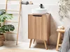 BELIANI Waschbeckenunterschrank Hellbraun MDP 45 x 80 cm Produktbild-Vorschau 2