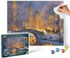 Peinture par numéros - Douce nuit à Central Park Voir les images du produit 1