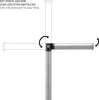 bremermann Stand-WC-Rollenhalter 2in1, Ersatzrollenhalter Produktbild-Vorschau 4