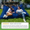 Green Bean® Sitzsack "Square" XXL 140x180cm mit 380 Liter Produktbild-Vorschau 10