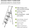 WENKO Klapptrittleiter Stehleiter Trittleiter 4-stufig Produktbild-Vorschau 3