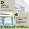 Blumfeldt Doppelliege Outdoor für 2 Personen mit Dach, XL Produktbild-Vorschau 3
