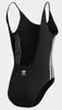 Adidas Baumwoll-Body für Damen in Schwarz Produktbild-Vorschau 2