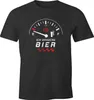 Herren T-Shirt Ich brauche Bier Tankanzeige lustiges Party Produktbild-Vorschau 1