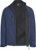 Cappuccino Italia Softshell Zip Jacket  Blau - Große XL Produktbild-Vorschau 2