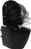 vidaXL Wand-WC ohne Spülrand mit Bidet-Funktion Keramik Produktbild-Vorschau 3