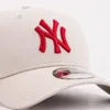 New York Yankees Kappe, New Era, 9FORTY, essential, Creme Produktbild-Vorschau 5