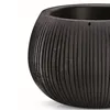 Hängender Blumentopf Betonimitation mit Wellendesign + Produktbild-Vorschau 5