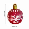 Aufblasbare Weihnachtskugel 60 cm – Große Deko-Kugel aus Produktbild-Vorschau 4