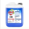 A blue liquid detergent in a white plastic jerrycan. Produktbild-Vorschau