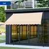 FCH Balkonmarkise 300x120x(200-300) cm Gelenkarm Markise Produktbild-Vorschau 9