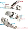 HOOZ 4x Edelstahl Schnappverschluss abschließbar 65 mm Produktbild-Vorschau 2
