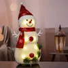 HI LED Schneemann mit 8 warmweißen LEDs 76165 Produktbild-Vorschau 2