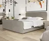 Boxspringbett Schlafzimmerbett MABEL 160x220cm Stoff Opera Produktbild-Vorschau 1