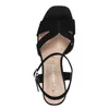 Tamaris Damen Sandalette Leder Cut-Outs Plateau High Heel Produktbild-Vorschau 5