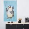 Mr. & Mrs. Panda Wandbild Pinguin Duschen - Eisblau - Produktbild-Vorschau 3