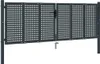 vidaXL Záhradná brána antracit 300x150 cm oceľ - Záhradné Náhľad obrázku produktu 3