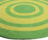 Teppich aus Baumwolle, zweifarbig, grün, mit Cord-Optik, Produktbild-Vorschau 2