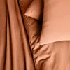 sweeek - Bettwäsche aus terrakottafarbener Baumwoll-Gaze Produktbild-Vorschau 2