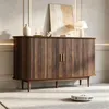 Merax Sideboard mit Schiebetüren und Schublade, Produktbild-Vorschau 1
