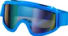Retro Ski Brille in Neon Farben - 80er Jahre Brille Blau Produktbild-Vorschau 6