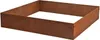 Beeteinfassung Beetumrandung Quadrat 2er Set Edel-Rost Produktbild-Vorschau 2