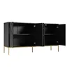 Merax Sideboard Commode avec 4 portes, armoire TV, armoire Voir les images du produit 9