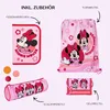 Schulranzen Disney Minnie Mouse 5-teilig, Schultaschen Set Produktbild-Vorschau 3