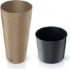 Prosperplast Pot de fleurs FURU SLIM Eco Wood Naturel 30 cm Voir les images du produit 3