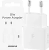 Samsung USB-C chargeur 25W sans câble de données blanc Voir les images du produit 7