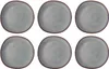 Six plates arranged in two rows of three on a white background. Produktbild-Vorschau