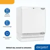 Exquisit Unterbau Vollraumkühlschrank UKS140-V-FE-010E | Produktbild-Vorschau 3