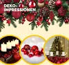 DEUBA® Weihnachtskugeln 103tlg Ø 3-8cm Kunststoff matt Produktbild-Vorschau 8
