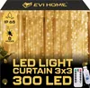 Kurtyna świetlna 300 LED 3x3 m girlanda lampki okazyjne Podgląd zdjęcia produktu 1