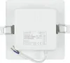 Luminaire encastré carré blanc 12 cm encastré LED 6W Voir les images du produit 3