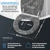 SANILO® WC-Sitz mit Absenkautomatik und Schnellverschluss Produktbild-Vorschau 11