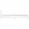 vidaXL Struttura letto con testiera bianca 100x200 cm in Anteprima dell’immagine prodotto 6