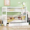 Flieks Etagenbett 90x200cm mit Rausfallschutz, Kinderbett Produktbild-Vorschau 11