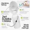 RAGI Butelka na wodę dla psa i kota 550 ml, bidon z miską, Podgląd zdjęcia produktu 5