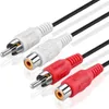 Stereo-Verlängerungskabel 2x Cinch 2x Cinch-Stecker (Audio Produktbild-Vorschau 4