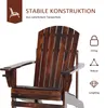 Adirondack-Gartenstuhl mit Becherhalter Gartenliege Produktbild-Vorschau 8