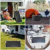 200W Solarpanel Flexibel Monokristallin 12V Solarmodul Set Produktbild-Vorschau 10