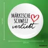 Huuraa Button Märkische Schweiz verliebt 59mm rund mit Produktbild-Vorschau 3