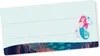 itenga 40x Buchetiketten Meerjungfrau 9x4,5cm Produktbild-Vorschau 1