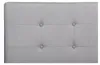 Polsterbett ADELE Bett mit Stoff in grau 120x200 cm Produktbild-Vorschau 3