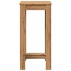 A tall, narrow bar table made of wood-look material. Anteprima dell’immagine prodotto
