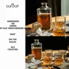 BarCraft Whisky Karaffe und Glas Geschenkset, geschliffenes Produktbild-Vorschau 7
