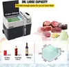 Box frigo auto compressore cool box acciaio inox vacanza Anteprima dell’immagine prodotto 3