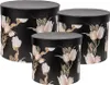 Clayre & Eef Aufbewahrungsbox 3er Set Ø 24x21 / Ø 22x29/ Ø Produktbild-Vorschau 1